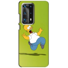 Чехол с Симпсонами для Huawei P40 (VPrint) (Гомер Симпсон)