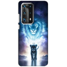 Чехол со Львом для Huawei P40 (VPrint) (Маленький лев)