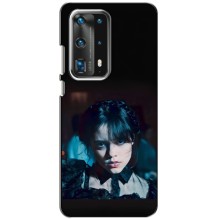 Чехлы Венсдей на Huawei P40 Уэнсдей (AlphaPrint) (взгляд Уэнздей)