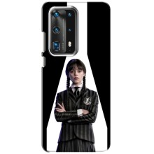 Чехлы Венсдей на Huawei P40 Уэнсдей (AlphaPrint) (W-Wednesday)