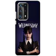 Чехлы Венсдей на Huawei P40 Уэнсдей (AlphaPrint) (Wednesday)