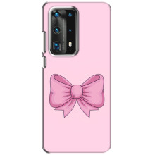 Чехол банты для Huawei P40 – Розовый бантик