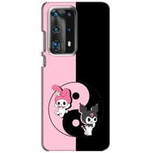 Чехол с кроликом Куроми на Huawei P40 (Куроми Инь Янь)
