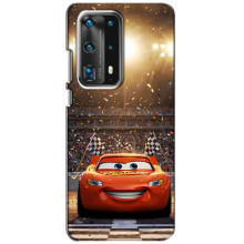 Чехол с принтом Маквин для Huawei P40 – Красный Маквин