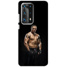 Чехол с картинкой Александр Усик для Huawei P40 – Усик на черном