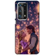 Чехол Рапунцель для Huawei P40 (Принцесса и принц)