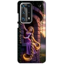 Чехол Рапунцель для Huawei P40 (Рапунцель на башне)