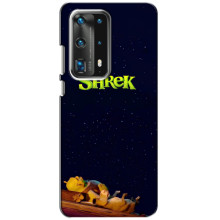 Чехол с мультфильмом Шрек на Huawei P40 – Шрек лого