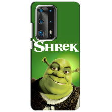 Чехол с мультфильмом Шрек на Huawei P40 – Шрек