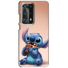 Чохол з малюнком Стіч для Huawei P40 – Стіч з шоколадом