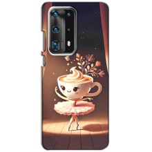 Чохол з мемом Тралалело тралала на Huawei P40 (Балерина капучина)