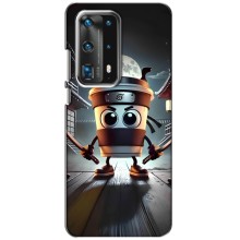 Чохол з мемом Тралалело тралала на Huawei P40 (Капучіно асасіно)