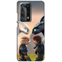 Чехол как приручить дракона на Huawei P40 – Гикавка и Астрид