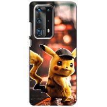 Чехол с Пикачу на Huawei P40 (Милый Пикачу)