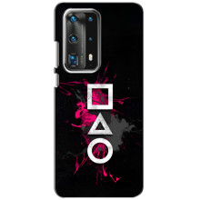 Чехол Гра в кальмара для Huawei P40 – Ранги