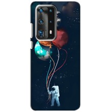 Космические Чехлы для Хуавей П40 (VPrint) (Планеты шарики)