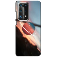 Космические Чехлы для Хуавей П40 (VPrint) (Сатурн)