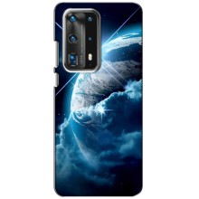 Космические Чехлы для Хуавей П40 (VPrint) (Земля с космоса)