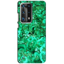 Мраморний чехол на Huawei P40 (VPrint) (Салатовий Мрамор)