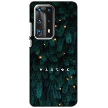 Новогодние, Праздничные Чехлы для Huawei P40 - 2024 год (Winter)