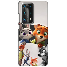 Силіконовий чохол з принтом Зоотрополіс для Huawei P40