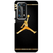 Силиконовый Чехол Nike Air Jordan на Хуавей П40 (Джордан 23)