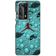 Силиконовый Чехол Nike Air Jordan на Хуавей П40 (Джордан Найк)
