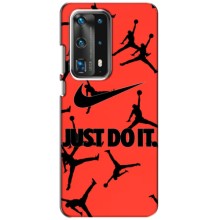 Силіконовый Чохол Nike Air Jordan на Хуавей П40 – Just Do It