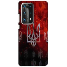 Украинские Чехлы для Huawei P40 с картинкой УПА (AlphaPrint) (ГЕРБ УПА)