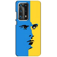 Украинские Чехлы для Huawei P40 с картинкой УПА (AlphaPrint) (Степан Бандера)