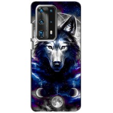 Защитные чехлы для Хуавей П40 (AlphaPrint) (ХИТ продаж) ВОЛК (Волк)