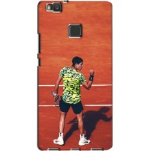 Чохли з прінтом Спортивна тематика для Huawei P9 Lite – Алькарас Тенісист