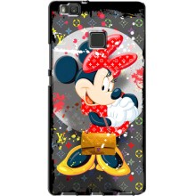 Чехол Disney Mouse Huawei P9 Lite (PREMIUMPrint) – Minni с бантиком