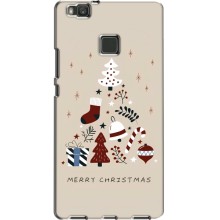 Різдвяні Чохли для Huawei P9 Lite (VPrint) (Merry Christmas)