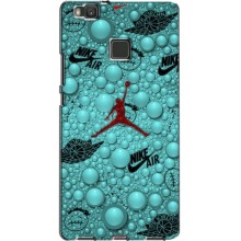 Силиконовый Чехол Nike Air Jordan на Хуавей П9 Лайт – Джордан Найк