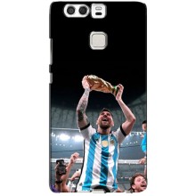 Чехлы Лео Месси Аргентина для Huawei P9 (Счастливый Месси)