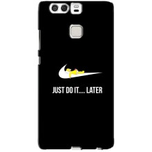 Силиконовый Чехол на Huawei P9 с картинкой Nike (Later)