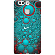 Силиконовый Чехол на Huawei P9 с картинкой Nike (Найк зеленый)