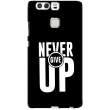 Силиконовый Чехол на Huawei P9 с картинкой Nike (Never Give UP)