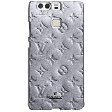 Текстурный Чехол Louis Vuitton для Хуавей П9 – Белый ЛВ