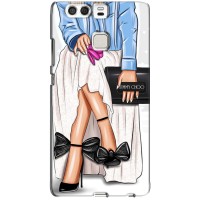 Силиконовый Чехол на Huawei P9 с картинкой Стильных Девушек (Мода)