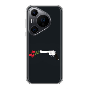 Чехлы (ART) Цветы на Huawei Pura 70 PRO (VPrint)