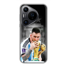 Чохли для Huawei Pura 70 PRO (Leo чемпіон) (AlphaPrint) (Мессі Чемпіон)