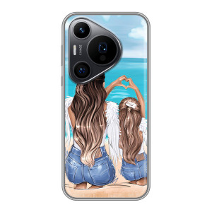 Чехлы для МАМЫ на Huawei Pura 70 PRO – Мама и дочь