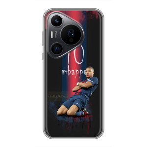 Чехол (TPU) с Футболистом на Huawei Pura 70 PRO – MBAPPE 10