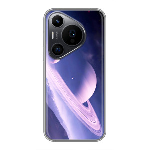Чехлы КОСМОС для Huawei Pura 70 PRO – Планета в космосе
