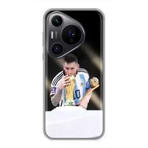 Чехлы Лео Месси Аргентина для Huawei Pura 70 PRO – Кубок Мира