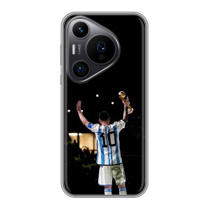 Чехлы Лео Месси Аргентина для Huawei Pura 70 PRO – Лео Чемпион