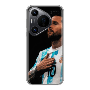Чехлы Лео Месси Аргентина для Huawei Pura 70 PRO – Месси Капитан