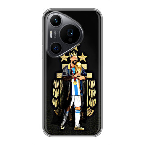 Чехлы Лео Месси Аргентина для Huawei Pura 70 PRO – Месси король